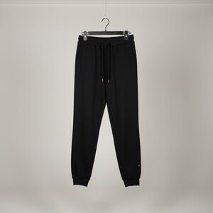 COOFANDY Black Joggers Sweatpants Drawstring Pockets Tapered M